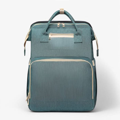 Babinex Reisenest | 2-in-1 Wickeltasche mit faltbarem Babybett | Tragbares Stubenwagen für unterwegs | Babypflege-Essentials 7