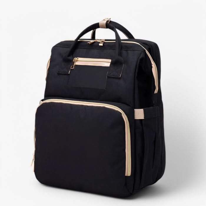 Babinex Reisenest | 2-in-1 Wickeltasche mit faltbarem Babybett | Tragbares Stubenwagen für unterwegs | Babypflege-Essentials 8