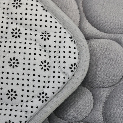 CasaBath – Juego de 3 alfombrillas de baño de microfibra, antideslizantes y absorbentes