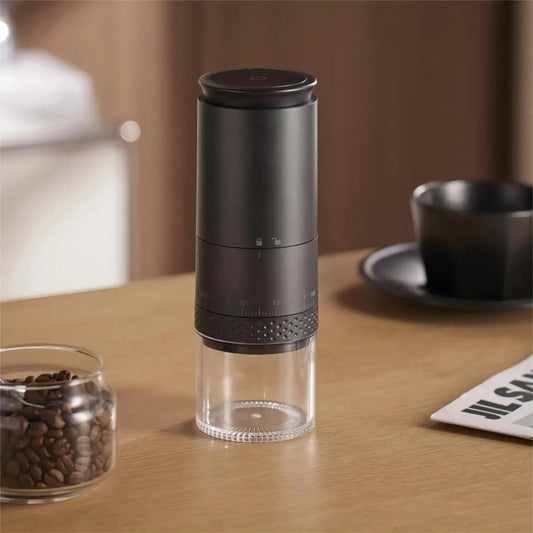GrindPro – Elektrische Kaffeemühle mit 38 Mahlstufen und USB-C-Ladefunktion