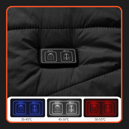 HeatShell Vest - Heated waistcoat with 13 heating zones for cold days