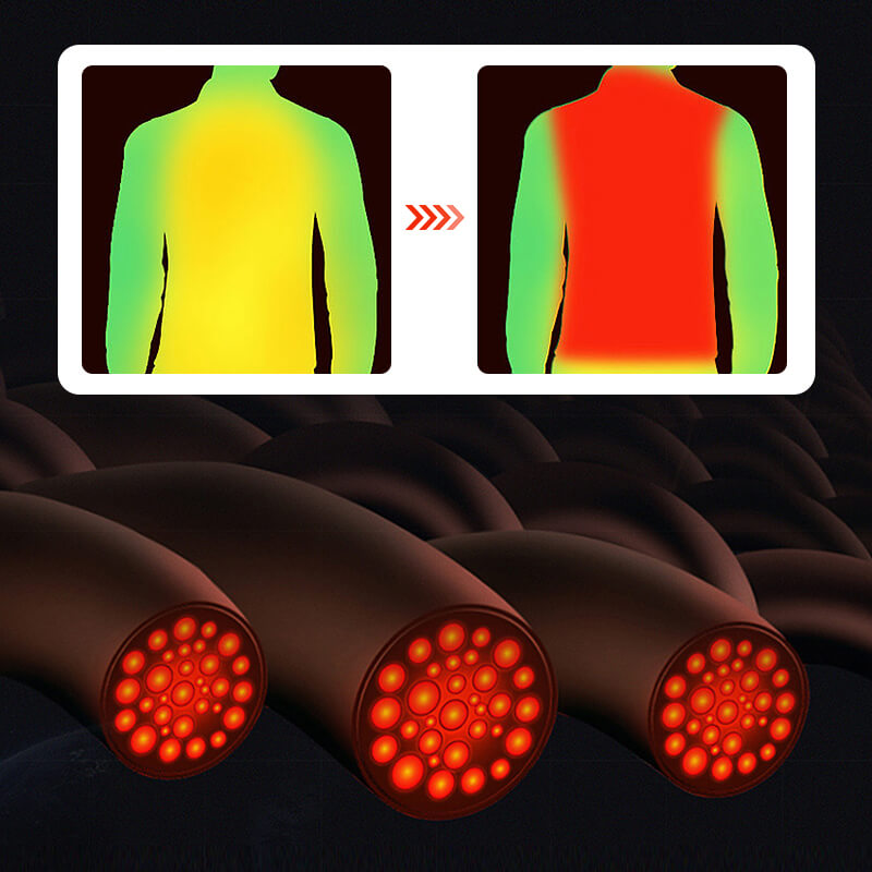 HeatShell Vest - Heated waistcoat with 13 heating zones for cold days