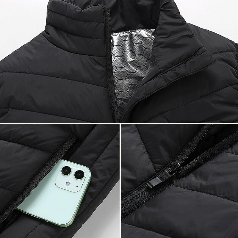 HeatShell Vest - Heated waistcoat with 13 heating zones for cold days