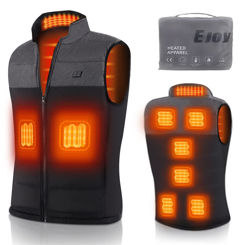 HeatShell Vest - Heated waistcoat with 13 heating zones for cold days