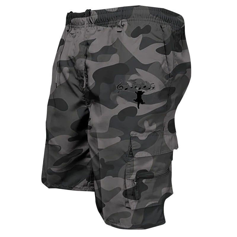 Bequeme Cargo-Shorts Herren mit Vielseitigen Taschen für Sommeraktivitäten 2