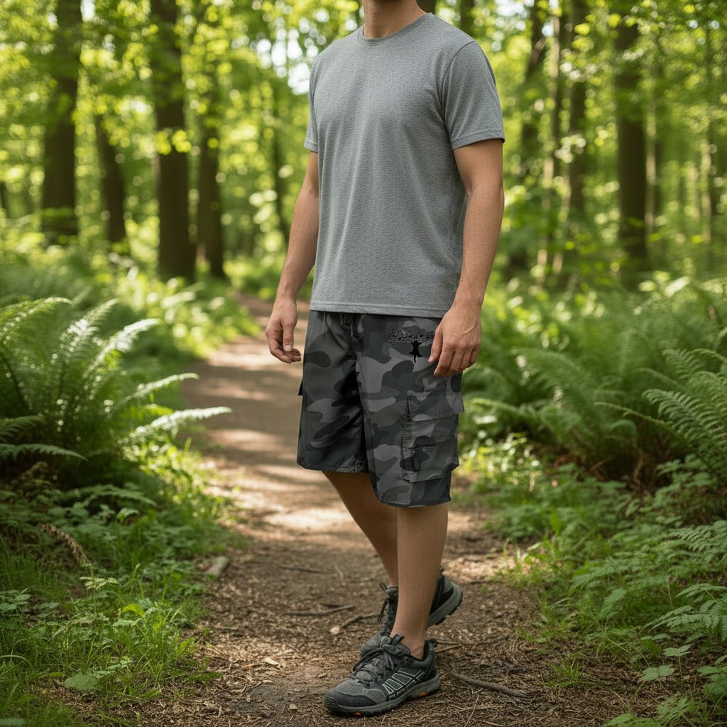 ACTIVEFLOW – Men's summer shorts with functional utility pockets
