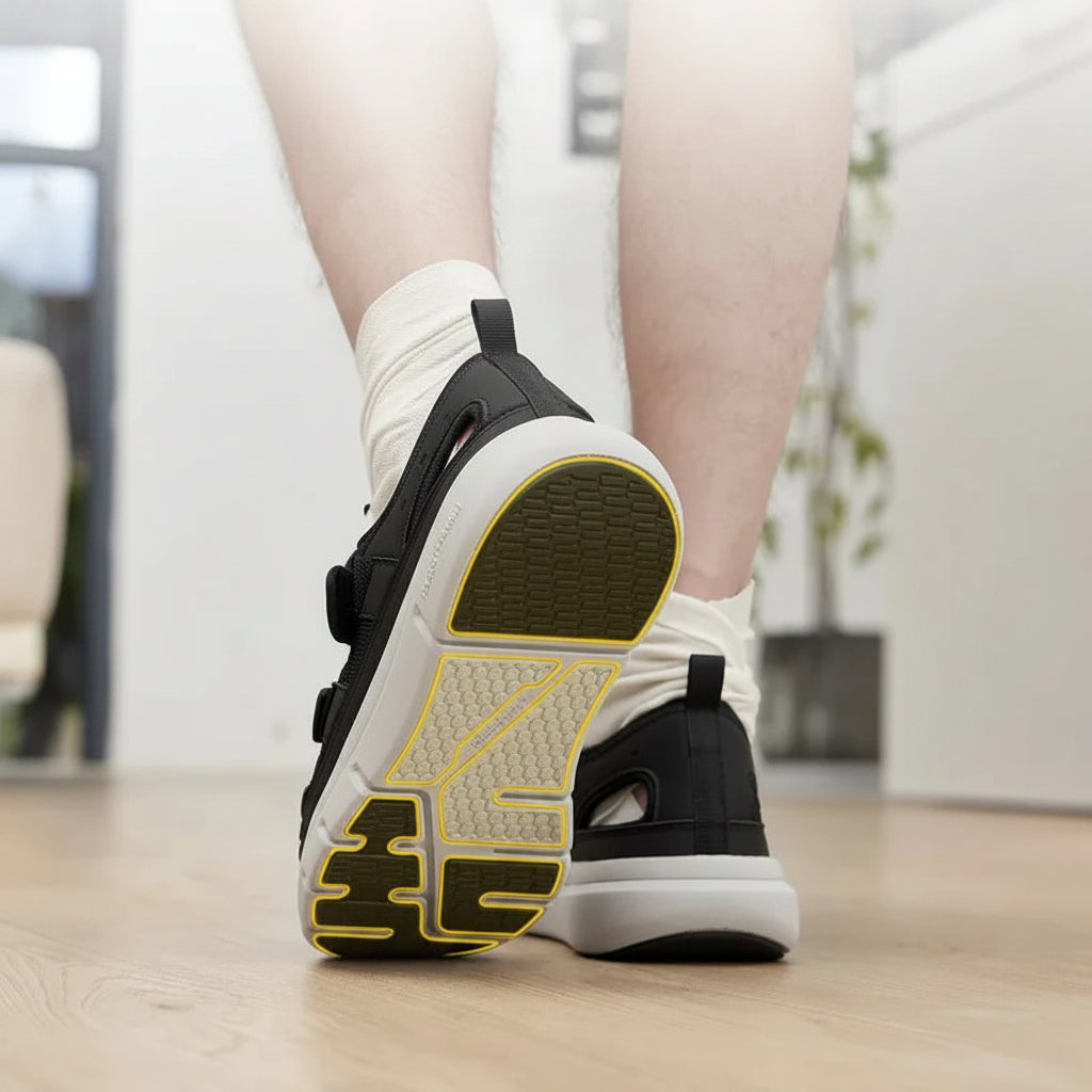 Bequeme Herren Sandalen mit Fußgewölbeunterstützung für Schmerzfreiheit 5
