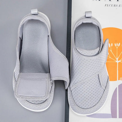 Bequeme Orthopädische Schuhe für Senioren mit verstellbarem Design 0