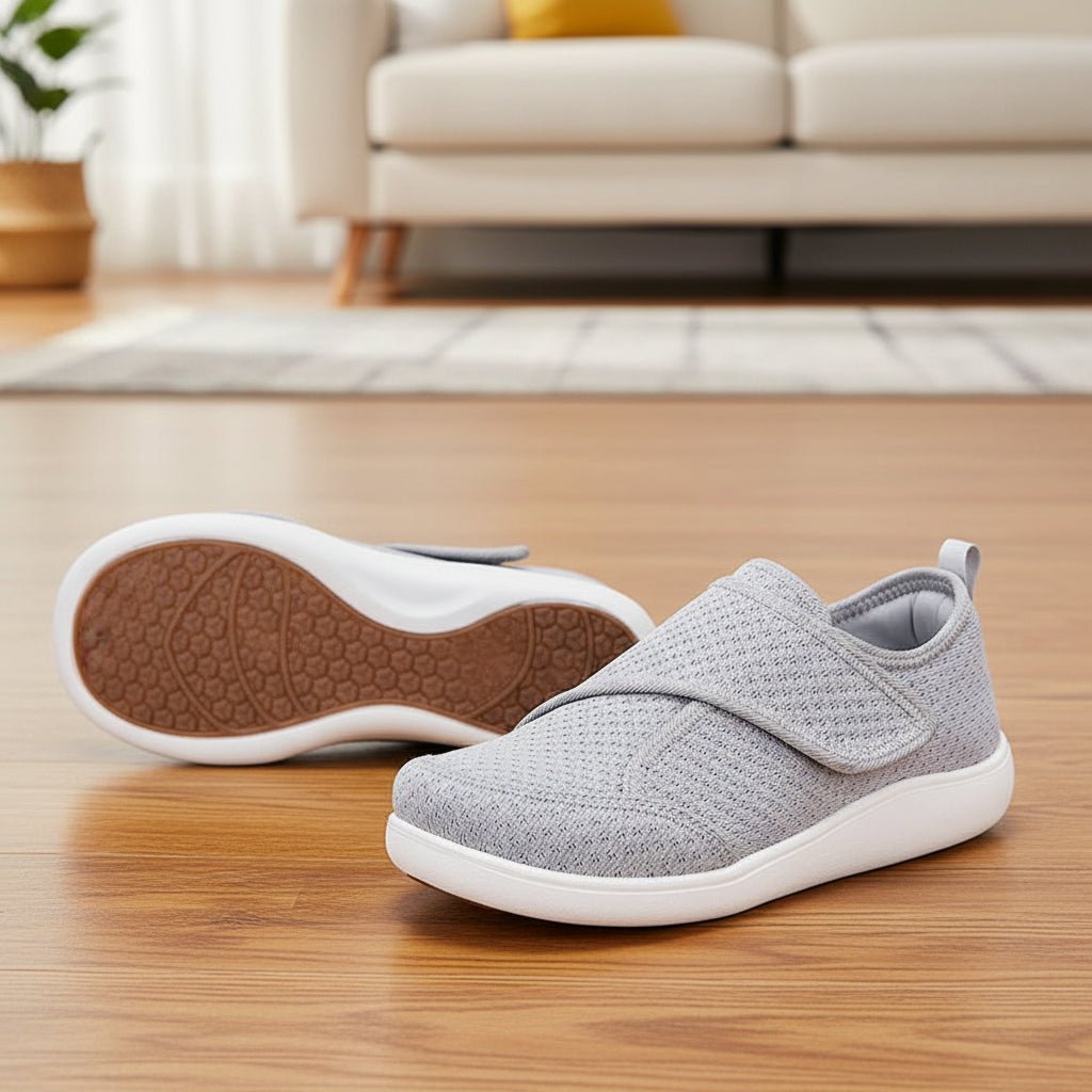 Bequeme Orthopädische Schuhe für Senioren mit verstellbarem Design 1