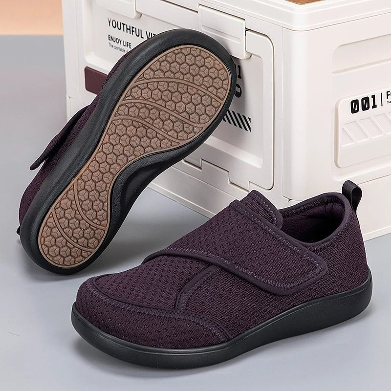 Bequeme Orthopädische Schuhe für Senioren mit verstellbarem Design 2