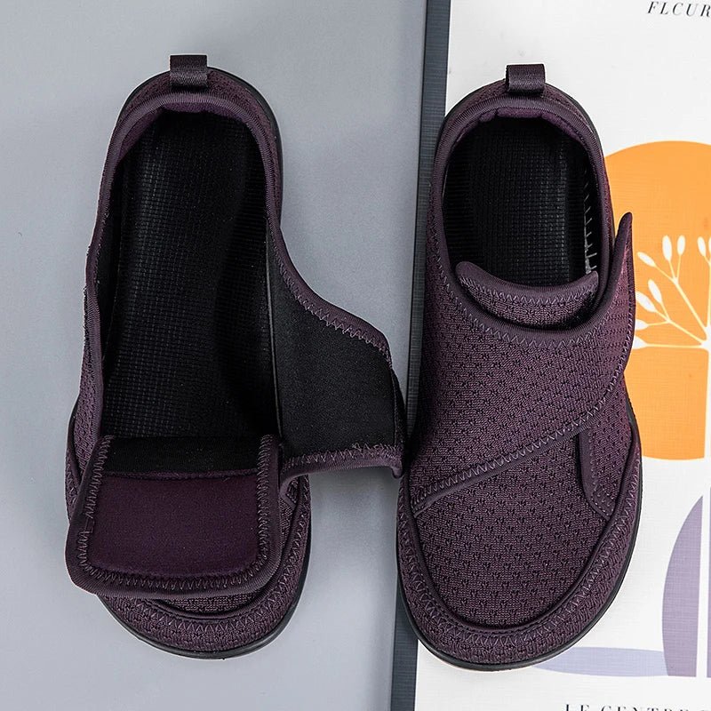 Bequeme Orthopädische Schuhe für Senioren mit verstellbarem Design 3