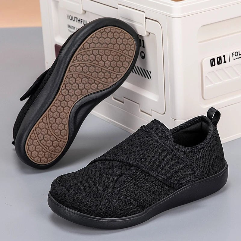 Bequeme Orthopädische Schuhe für Senioren mit verstellbarem Design 4
