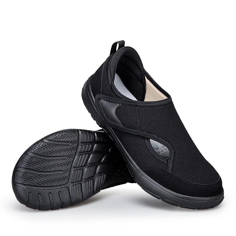Bequeme Wanderschuhe Damen - Orthopädische Trekkingschuhe mit Breiter Spitze und Rutschfester Sohle 4
