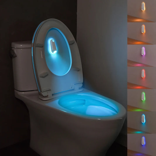 GlowBowl Motion – Motion Sensor Toilet Light with 7 RGB Colors