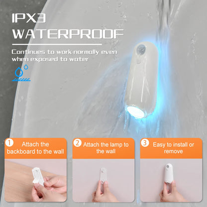 GlowBowl Motion – Motion Sensor Toilet Light with 7 RGB Colors