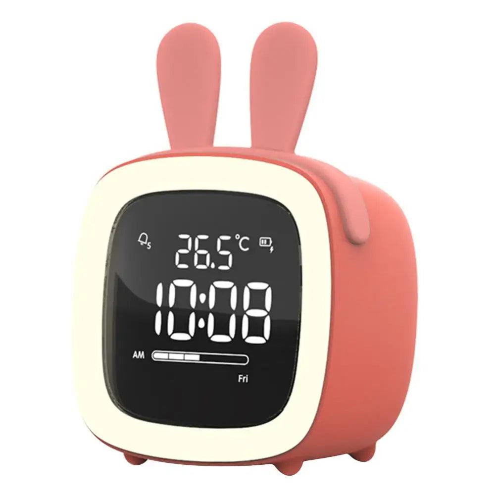BunnyGlow LED-Wecker – Nachtlicht mit Digitalanzeige und Timer 13