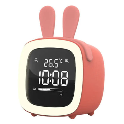 BunnyGlow LED-Wecker – Nachtlicht mit Digitalanzeige und Timer 13