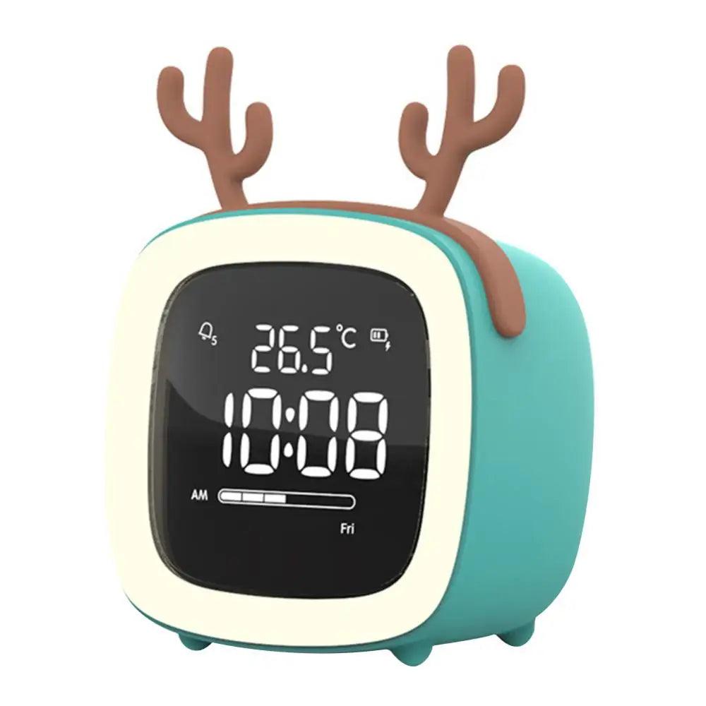 BunnyGlow LED-Wecker – Nachtlicht mit Digitalanzeige und Timer 15
