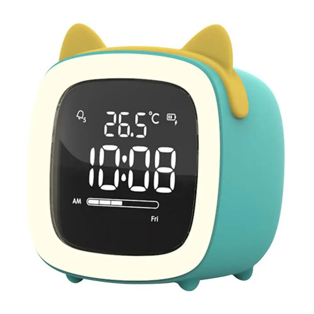 BunnyGlow LED-Wecker – Nachtlicht mit Digitalanzeige und Timer 16