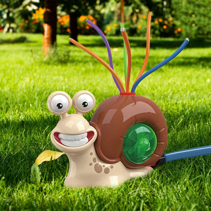 Bunter Schnecke Wasserspielzeug für Garten & Pool – Sprinkler für Kinder 3