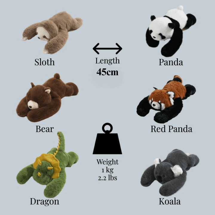 CALMHUGGER – Stressabbauender Kuschelbegleiter mit ultraweichem Kunstfell 6