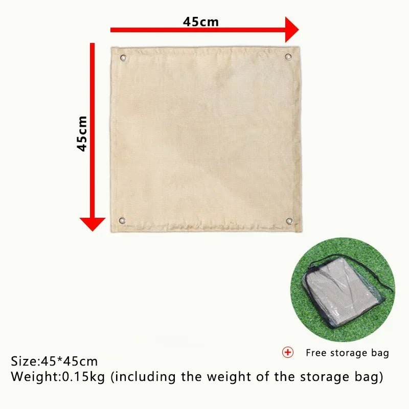 CAMPFIREX – Feuerfeste, hitzebeständige Fiberglasmatte für Outdoor-Abenteuer 4