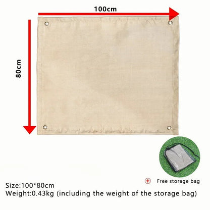 CAMPFIREX – Feuerfeste, hitzebeständige Fiberglasmatte für Outdoor-Abenteuer 6