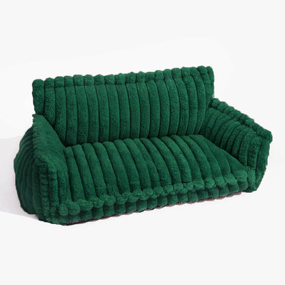 CANILUX – Orthopädisches Hundebett mit erhöhter Kopfstütze & weichem Kissen 11