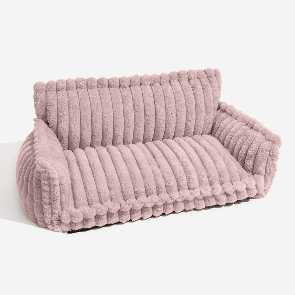 CANILUX – Orthopädisches Hundebett mit erhöhter Kopfstütze & weichem Kissen 7