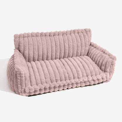 CANILUX – Orthopädisches Hundebett mit erhöhter Kopfstütze & weichem Kissen 7