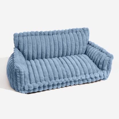 CANILUX – Orthopädisches Hundebett mit erhöhter Kopfstütze & weichem Kissen 8