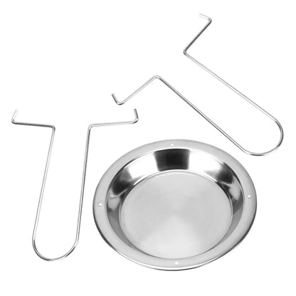 GrillRoast Rack - non-stick carbon steel chicken roaster for perfect BBQs