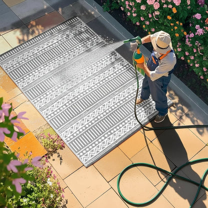 CARPESOFT – Weicher Outdoor-Teppich für Terrassen, rutschfeste Unterseite & Komfort bei jedem Wetter 1