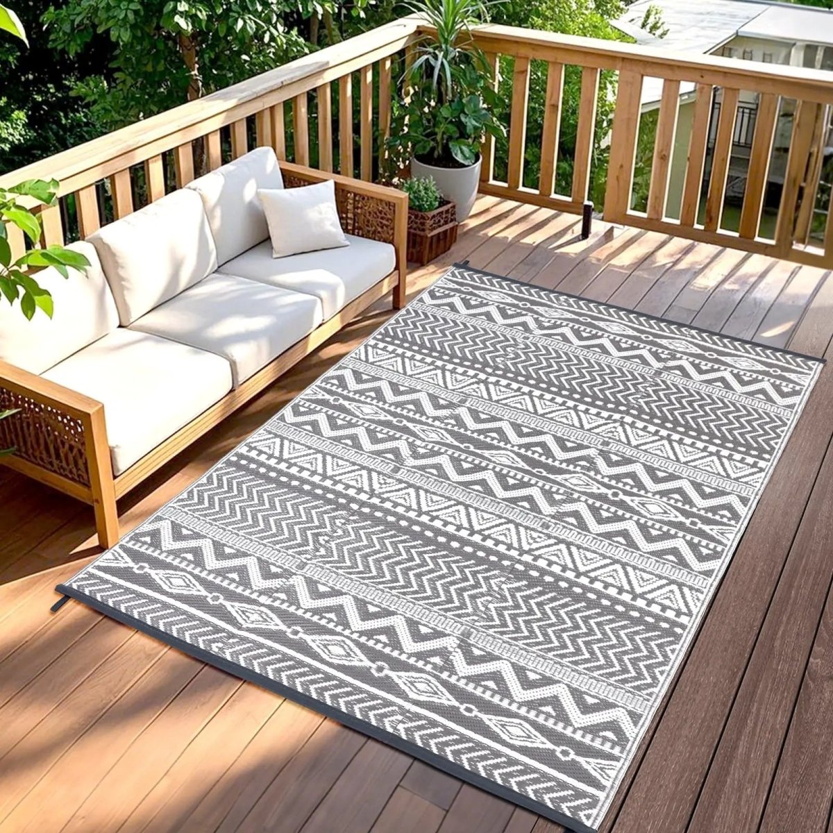 CARPESOFT – Weicher Outdoor-Teppich für Terrassen, rutschfeste Unterseite & Komfort bei jedem Wetter 10
