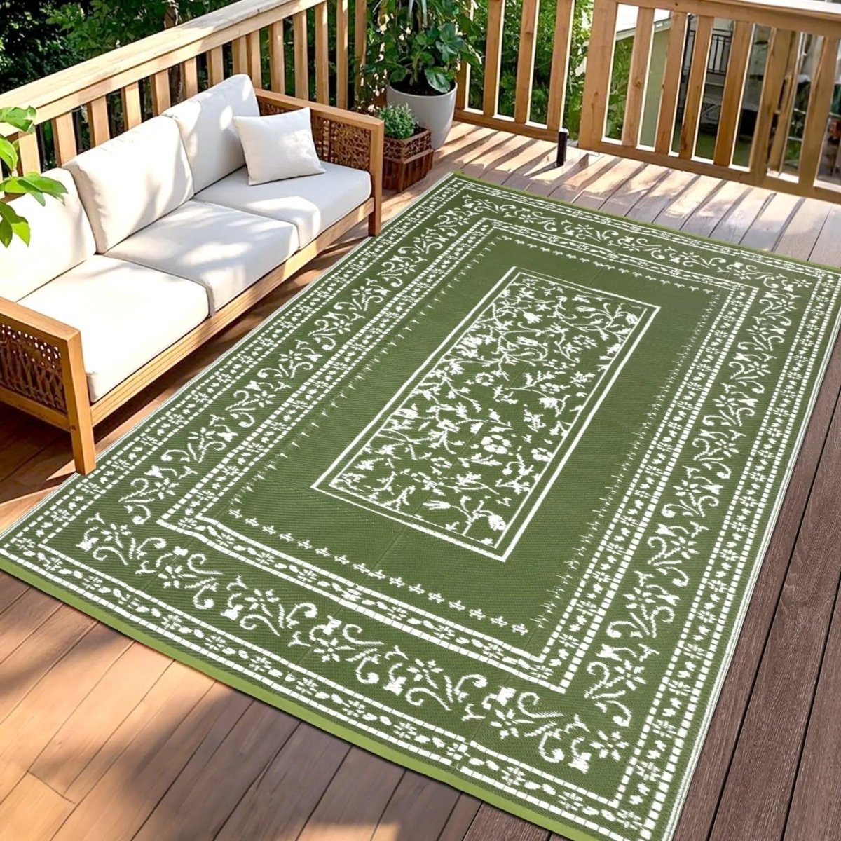 CARPESOFT – Weicher Outdoor-Teppich für Terrassen, rutschfeste Unterseite & Komfort bei jedem Wetter 11