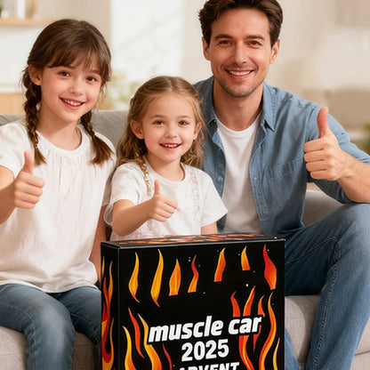 CARVENTURE – 2D-Adventskalender 2025 mit 24 verschiedenen Autos für Kinder und Sammler 3