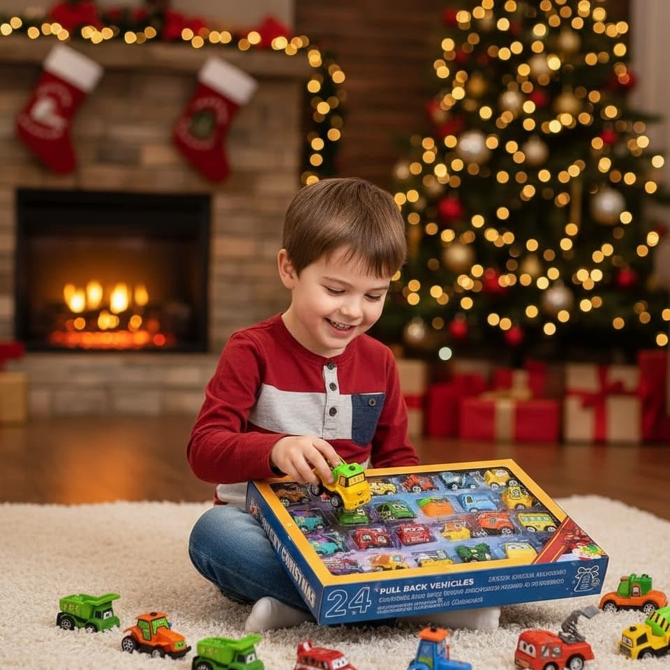 CARVENTURE – Adventskalender 2026 mit 24 Rückziehautos 2