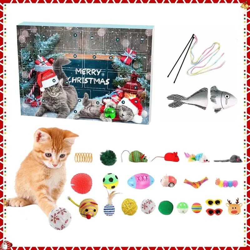 CATCOUNTDOWN – Adventskalender mit 23 Katzenminze-Spielzeugen für täglichen Spielspaß für Ihre Katze 6