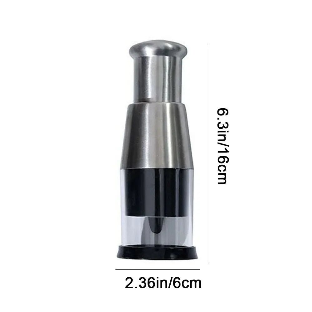 CHEFCRUSH – Kompakter Knoblauchzerkleinerer mit robusten Edelstahlklingen 6