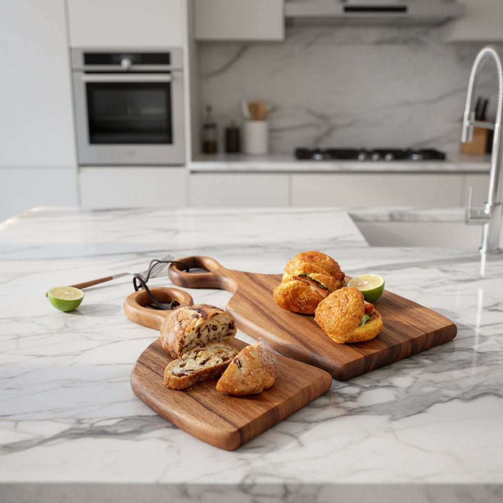 CHEFSLAB – Premium-Schneidebretter aus Walnussholz für Küche und Tisch 0