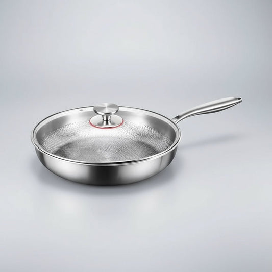 CHEFTRIUM – Titangehämmerte Antihaft-Bratpfanne für Induktionsherde und die alltägliche Küche 0