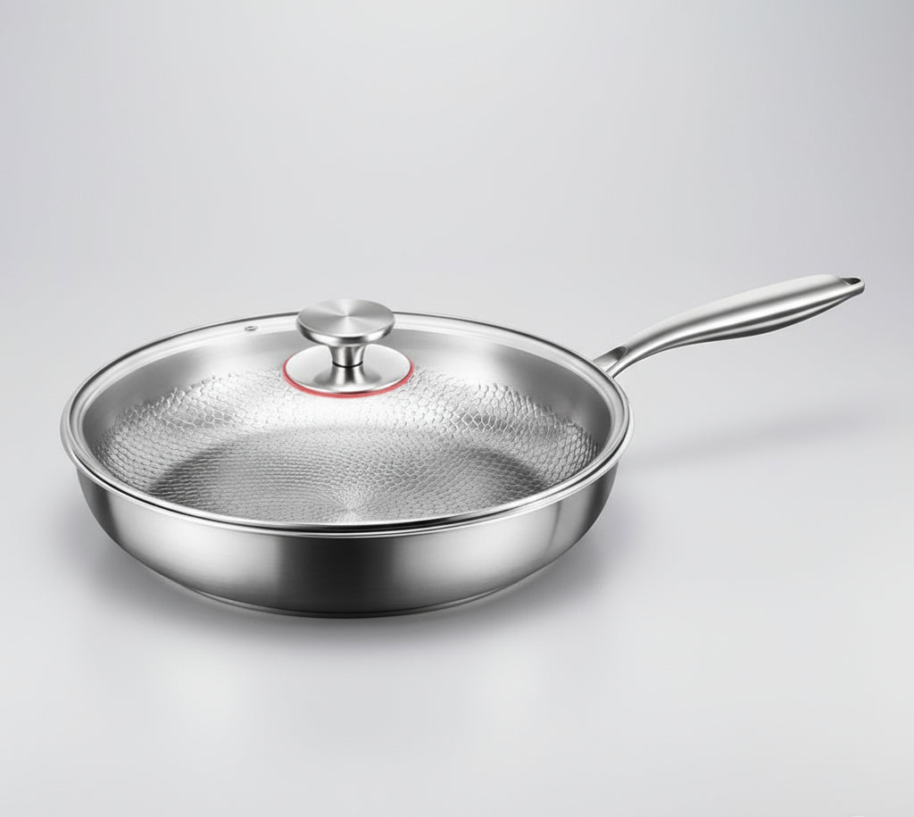 CHEFTRIUM – Titangehämmerte Antihaft-Bratpfanne für Induktionsherde und die alltägliche Küche 9