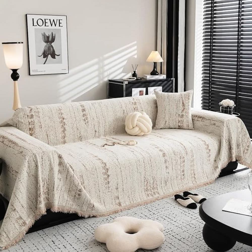 CHENILUX – Eleganter Chenille-Sofabezug für Schutz und Stil 7