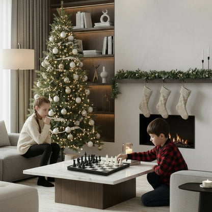 CHESSORQ – Faltbares magnetisches Schachset mit tragbarem Spielbrett 1