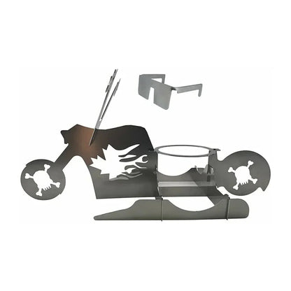 ChickenMaster Rack - rastrelliera per polli in acciaio inox per grigliate succose