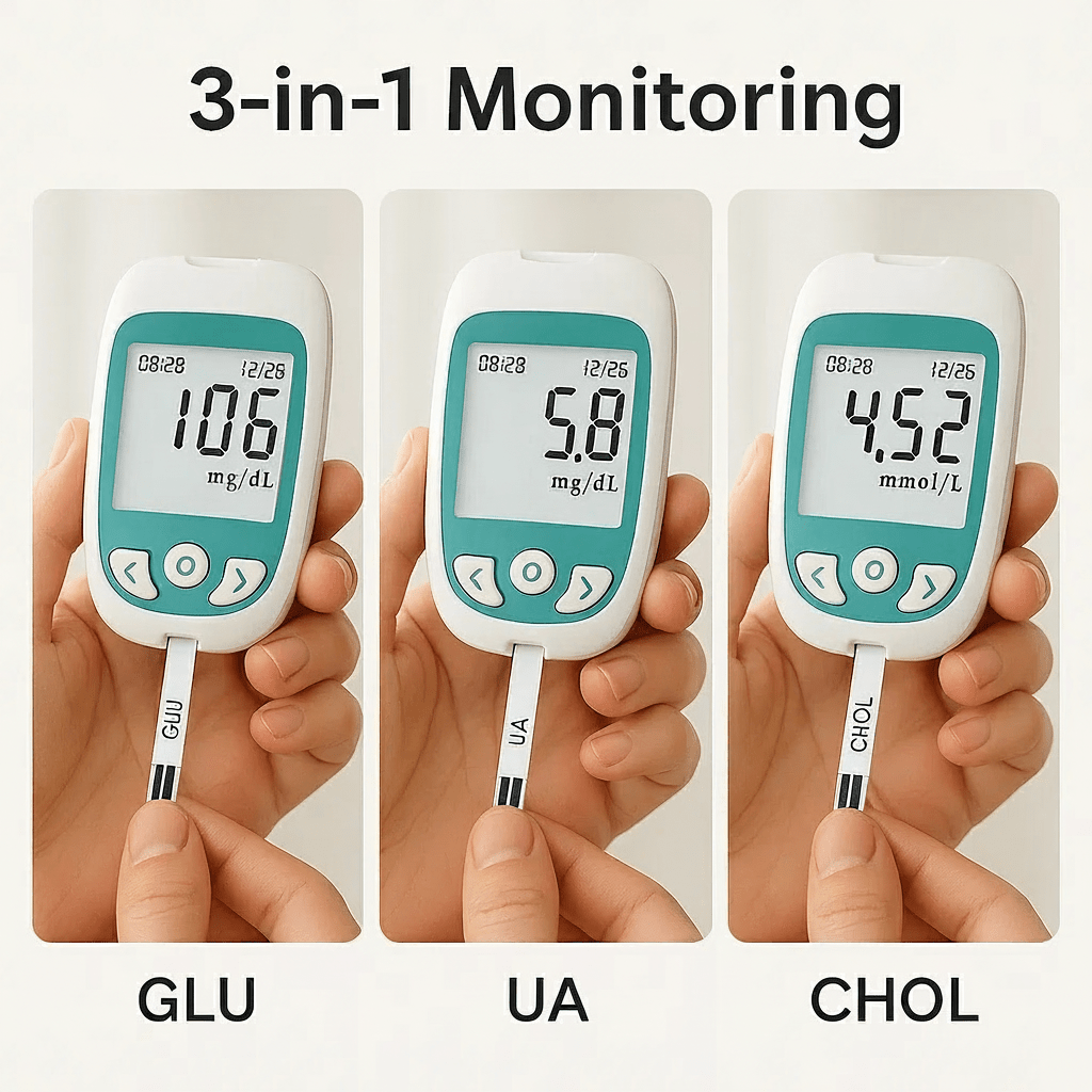 CHOLESTERPRO – Multifunktionales Cholesterinanalysegerät für schnelle und genaue Cholesterintests zu Hause 5