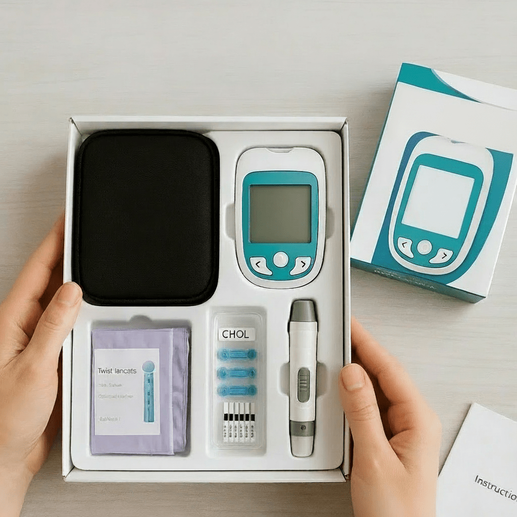 CHOLESTERPRO – Multifunktionales Cholesterinanalysegerät für schnelle und genaue Cholesterintests zu Hause 6