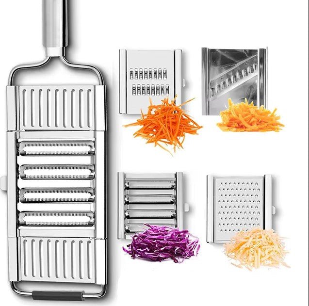 SLICECRAFT – Versatile kitchen slicer with interchangeable stainless steel blades