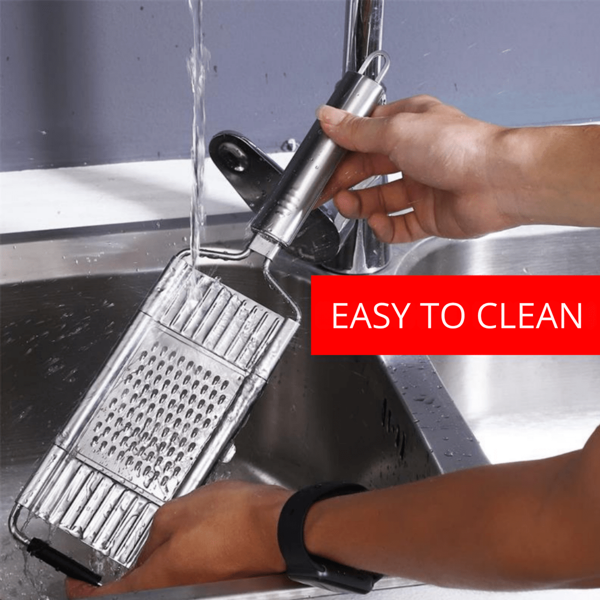 SLICECRAFT – Versatile kitchen slicer with interchangeable stainless steel blades