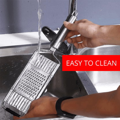 SLICECRAFT – Versatile kitchen slicer with interchangeable stainless steel blades